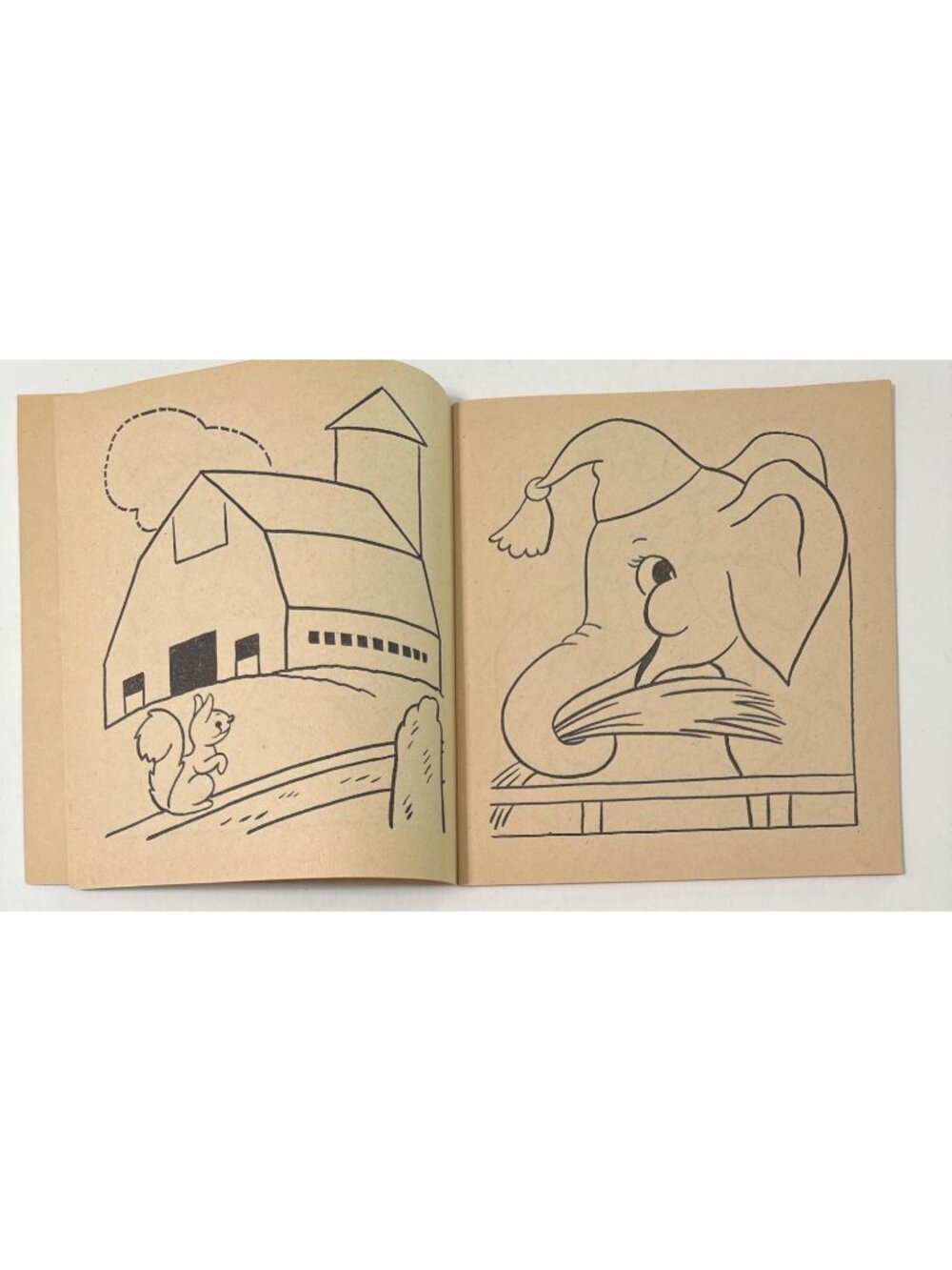 Vtg 1958 First Coloring Book Clarence Biers Whitman Publishing Children Activity - Picture 6 of 16